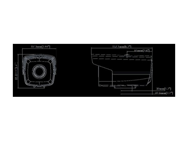 DS-2CE16D1T-IT3200 万红外定焦防水筒型摄像机